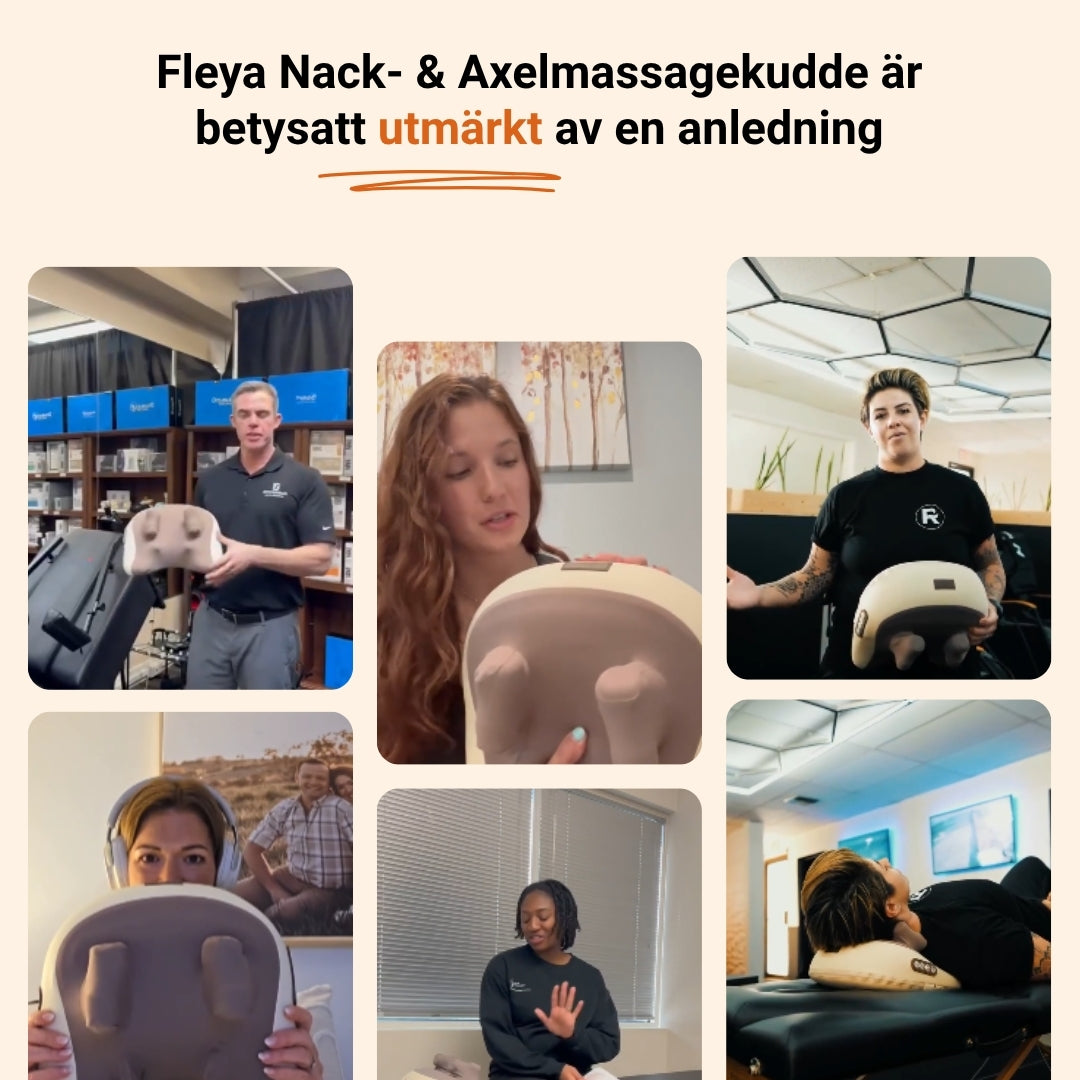 Fleya -  Nack & Axelmassagekudde